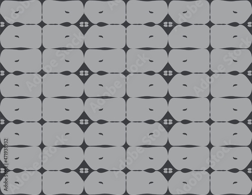 illustration design of gray and charcoal color ornamental abstract pattern perfect for wallpaper, printable and crafting