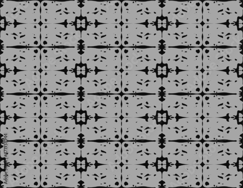 illustration design of bone and black color ornamental abstract pattern perfect for wallpaper, printable and crafting