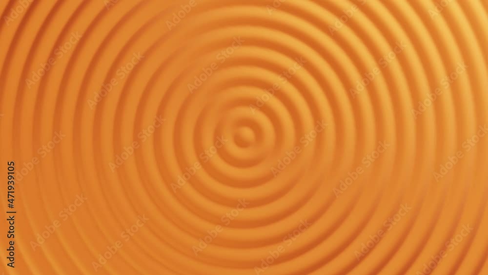 wave orange fluid animation, visual effects template can be used to represent sound waves propagation, zen or hypnotic concept wave orange fluid animation, visual effects template can be used to represent sound waves propagation, zen or hypnotic concept