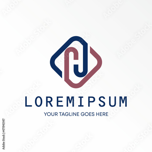 Free Download Letter or word H line font in rectangular block or Negative space image graphic icon logo design abstract concept vector stock. Can be used as a symbol related to initial. - GFXLoad