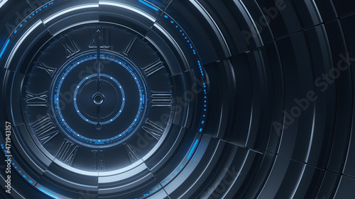 Time News, User Interface HUD, Global connections, HUD technological futuristic intro, SciFi data panel, Digital infographic elements, 2D Graphic, CG, Broadcast intro