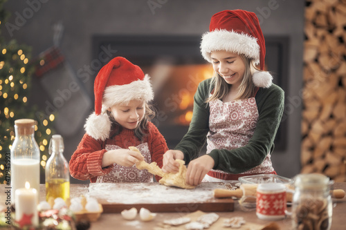 Cooking Christmas food