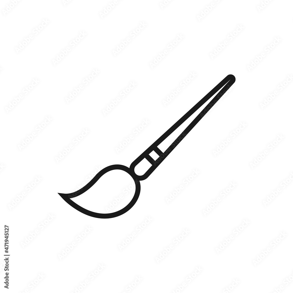 paint brush icon design template vector paint brush icon design template vector