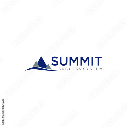 Free Download mountain abstract logo design - GFXLoad
