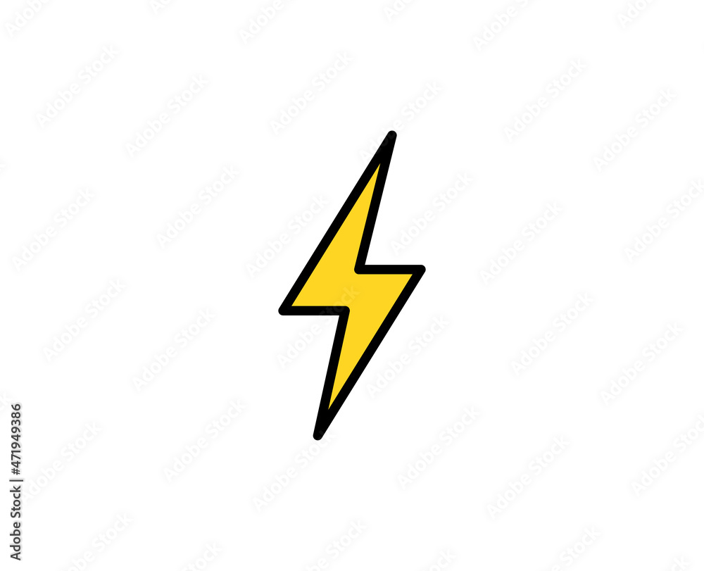 Flash premium line icon. Simple high quality pictogram. Modern outline style icons. Stroke vector illustration on a white background. Flash premium line icon. Simple high quality pictogram. Modern outline style icons. Stroke vector illustration on a white background.