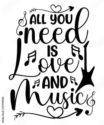Music SVG Bundle, Music Notes SVG, I Love Music, Music Staff Svg, Whole Note Svg, Headphones Svg, Microphone Svg, Music Clip Art