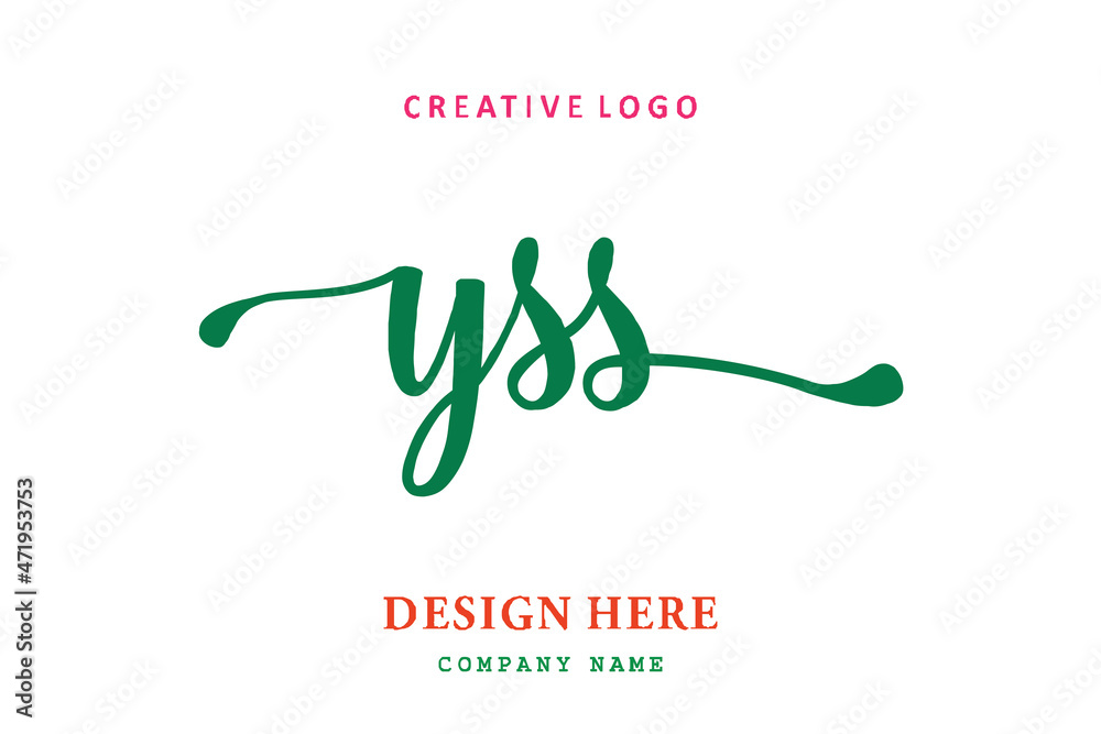 YSS lettering logo is simple, easy to understand and authoritative YSS lettering logo is simple, easy to understand and authoritative
