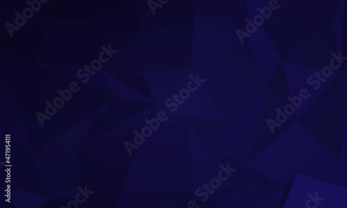 Abstract blue background vector design with polygon pattern, banner pattern, background template. Suitable for various background design, template, banner, poster, presentation, etc.
