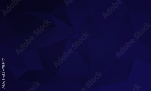 Abstract blue background vector design with polygon pattern, banner pattern, background template. Suitable for various background design, template, banner, poster, presentation, etc.