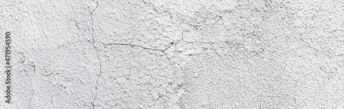 White wall texture for background. Cracked wall © andyborodaty