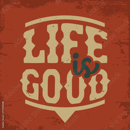 Motivational quote. Inspirational typography design.  Grunge and rough quote design.