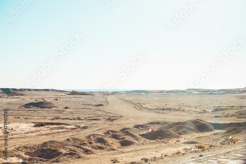 Pretty nice view of Egypt landscapes. Vacation and travelling concept