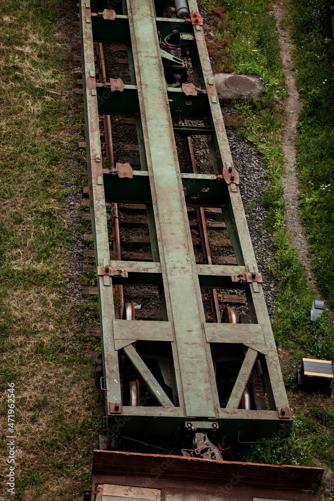 transportation of goods by trains