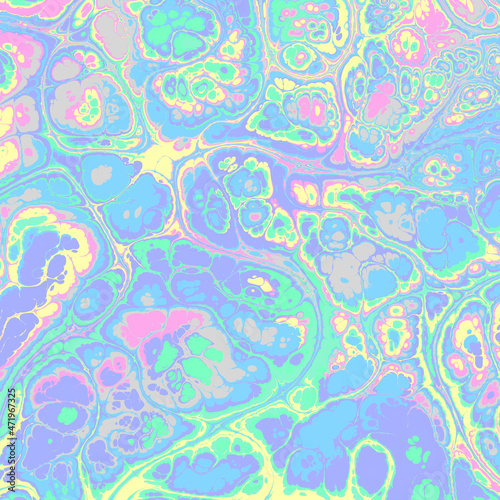 Psychedelic abstract pattern. Marbling style