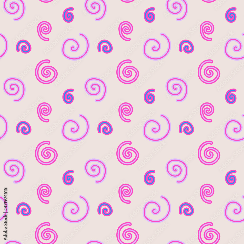 Abstract pattern seamless vector inspire from under the sea and flower. Abstract pattern seamless vector inspire from under the sea and flower.
