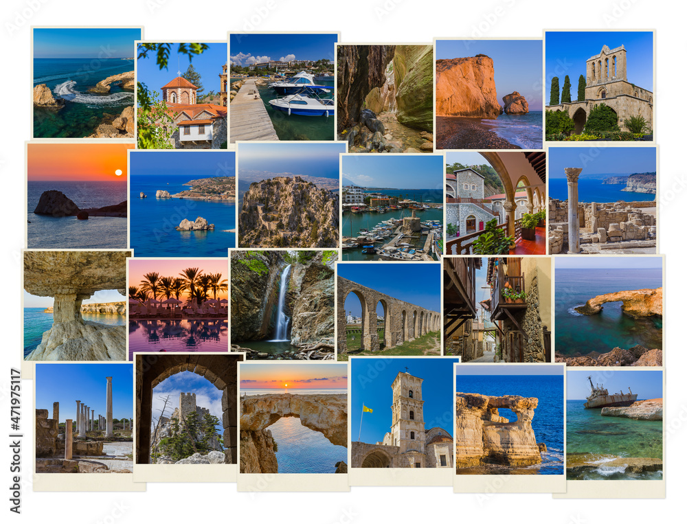 Collage of Cyprus images (my photos)