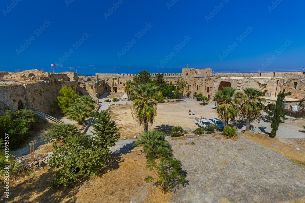 Old medieval fortress in Kyrenia (Girne) - Northern Cyprus Old medieval fortress in Kyrenia (Girne) - Northern Cyprus