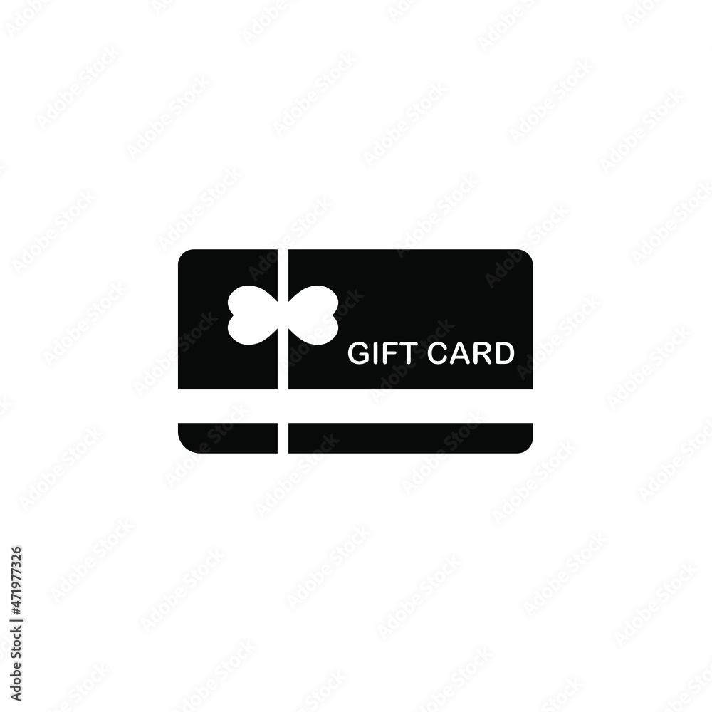 gift card icons symbol vector elements for infographic web gift card icons symbol vector elements for infographic web