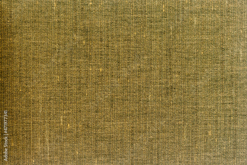 Blank abstract background of brown shaded textile pattern, grunge linen cloth texture..