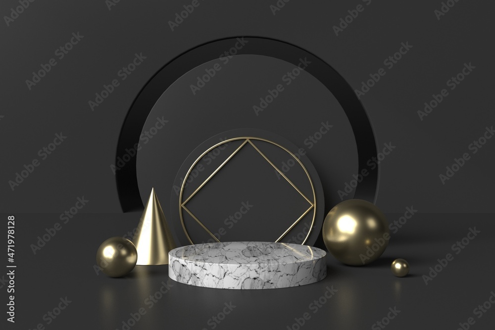 Abstract minimal scene, design for cosmetic or product display podium 3d render. Abstract minimal scene, design for cosmetic or product display podium 3d render.