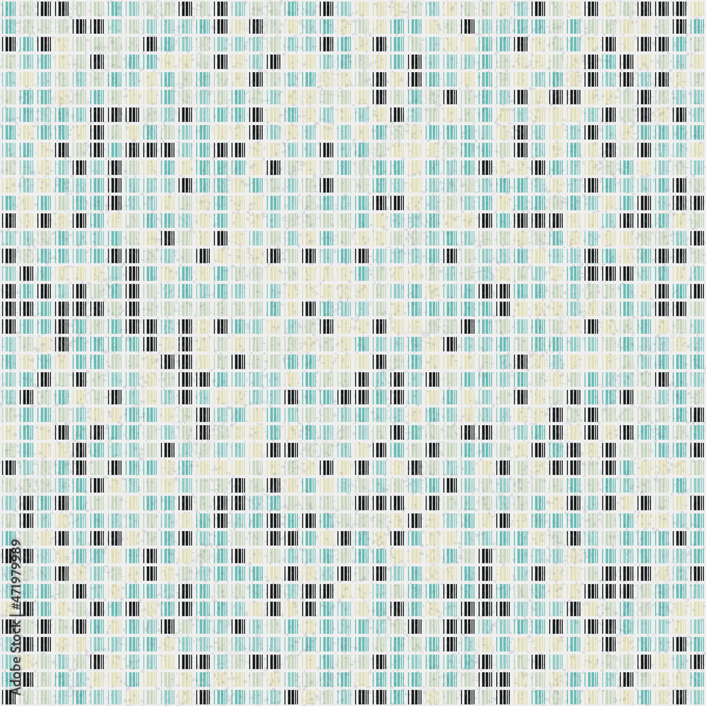 Abstract Geometric Pattern generative computational art illustration