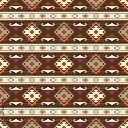 seamless ethnic pattern design abstract