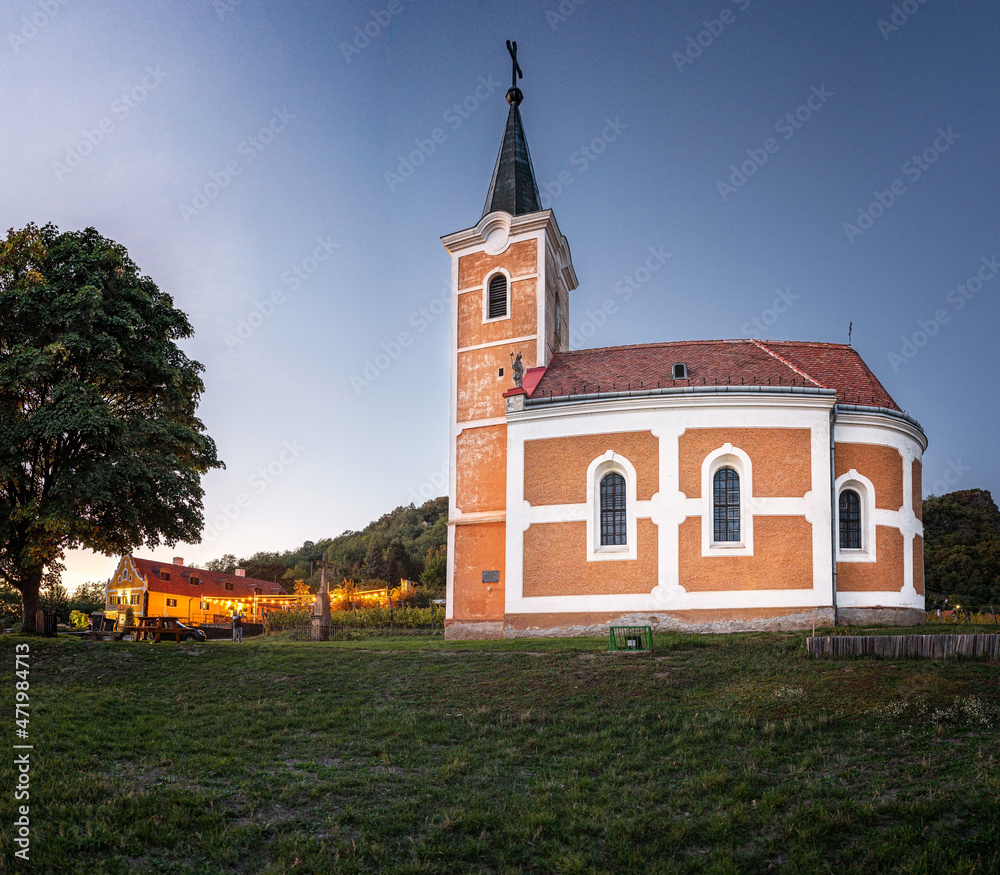 Famous Lengyel Chapel in Hegymagas, Hungary