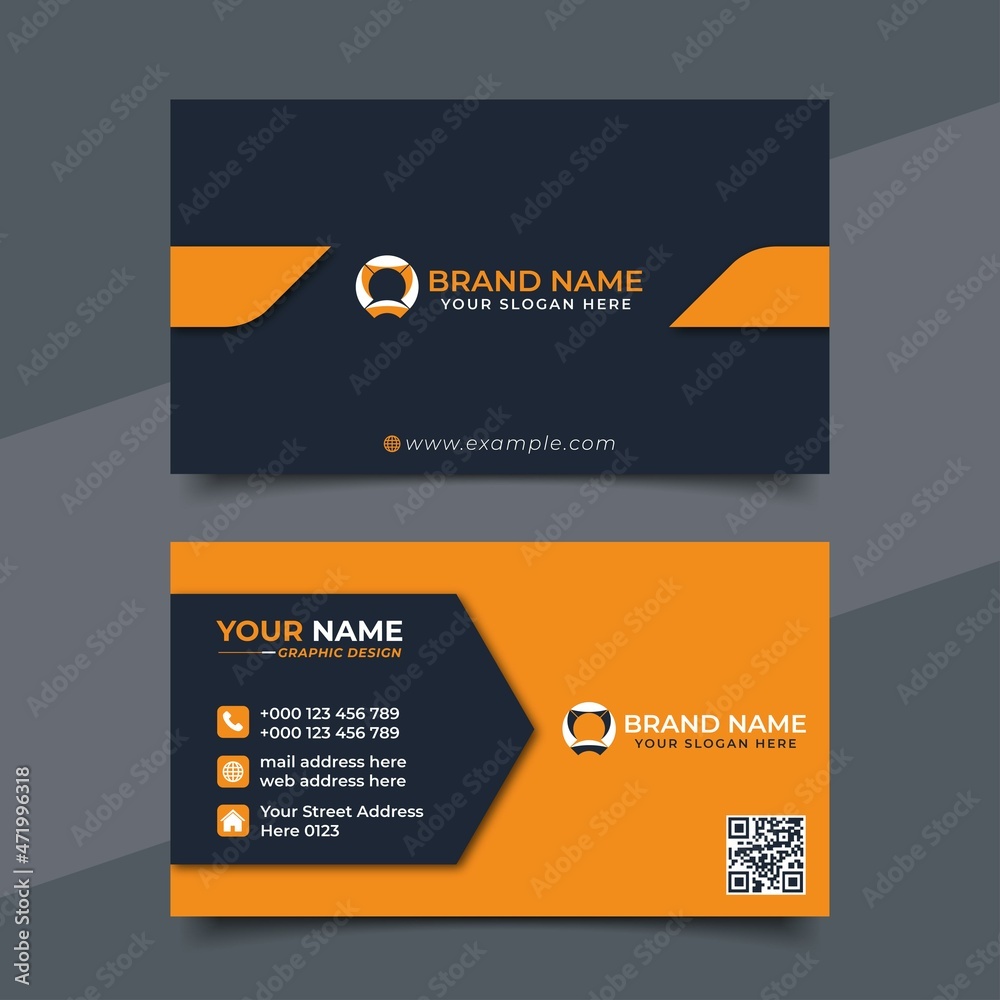 Creative Modern Professional Business card Vector Design Creative Modern Professional Business card Vector Design