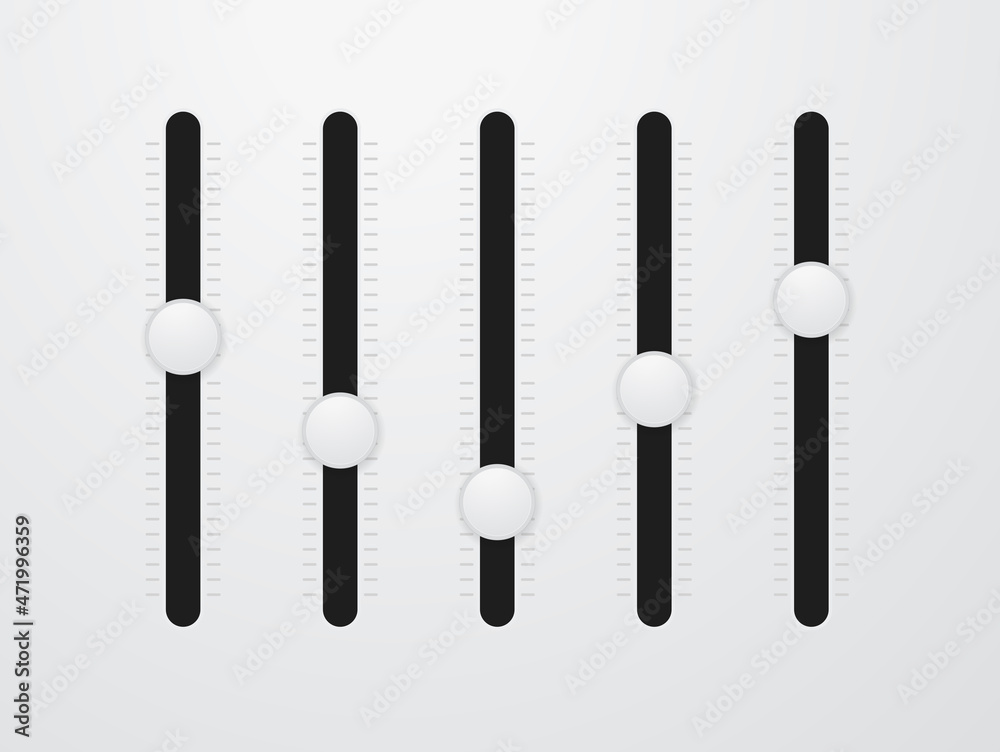 graphic equalizer five bar lines graphic equalizer five bar lines