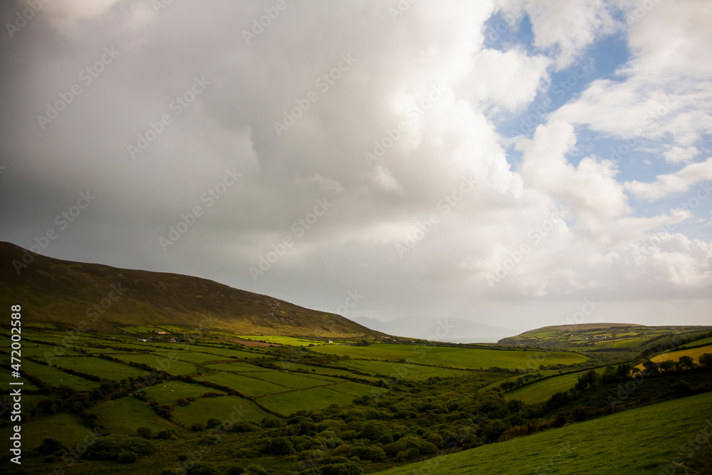 Spring landscape in the lands of Ireland Spring landscape in the lands of Ireland