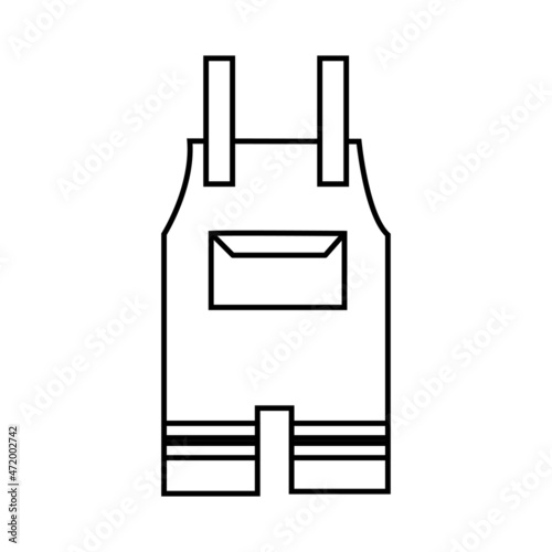 workwear icon for web design
