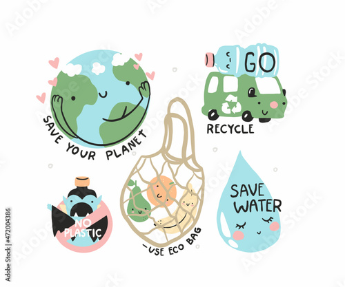 eco set \ illustrations on the topic of sustainable lifestyle.
You can use it as a sticker, poster or print for clothes or whatever you like! hand graphics