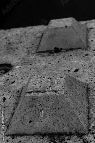 Concrete block Detail.