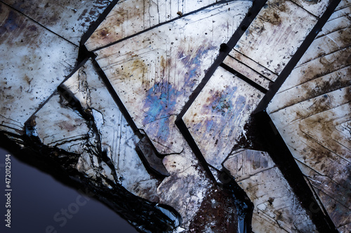 hematite iron rose specimen close-up macro detail semi-precious gemstone texture 