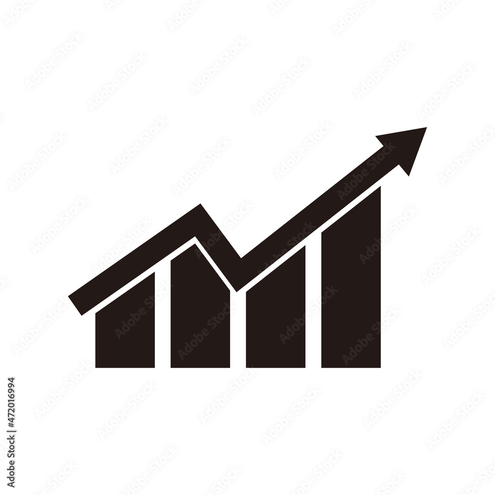 Growth Icon Design Vector Template Growth Icon Design Vector Template