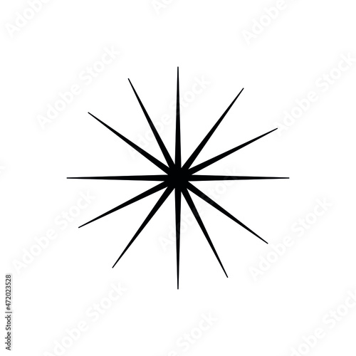 Sparkles icon vector set. Stars illustration sign collection. Sparkles Stars symbol or logo.