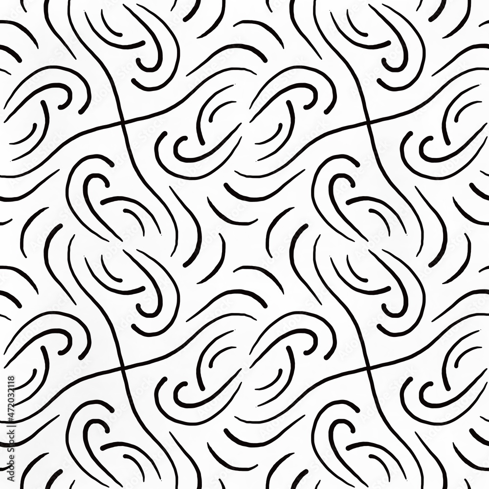 Seamless repeat pattern hand drawn Seamless repeat pattern hand drawn