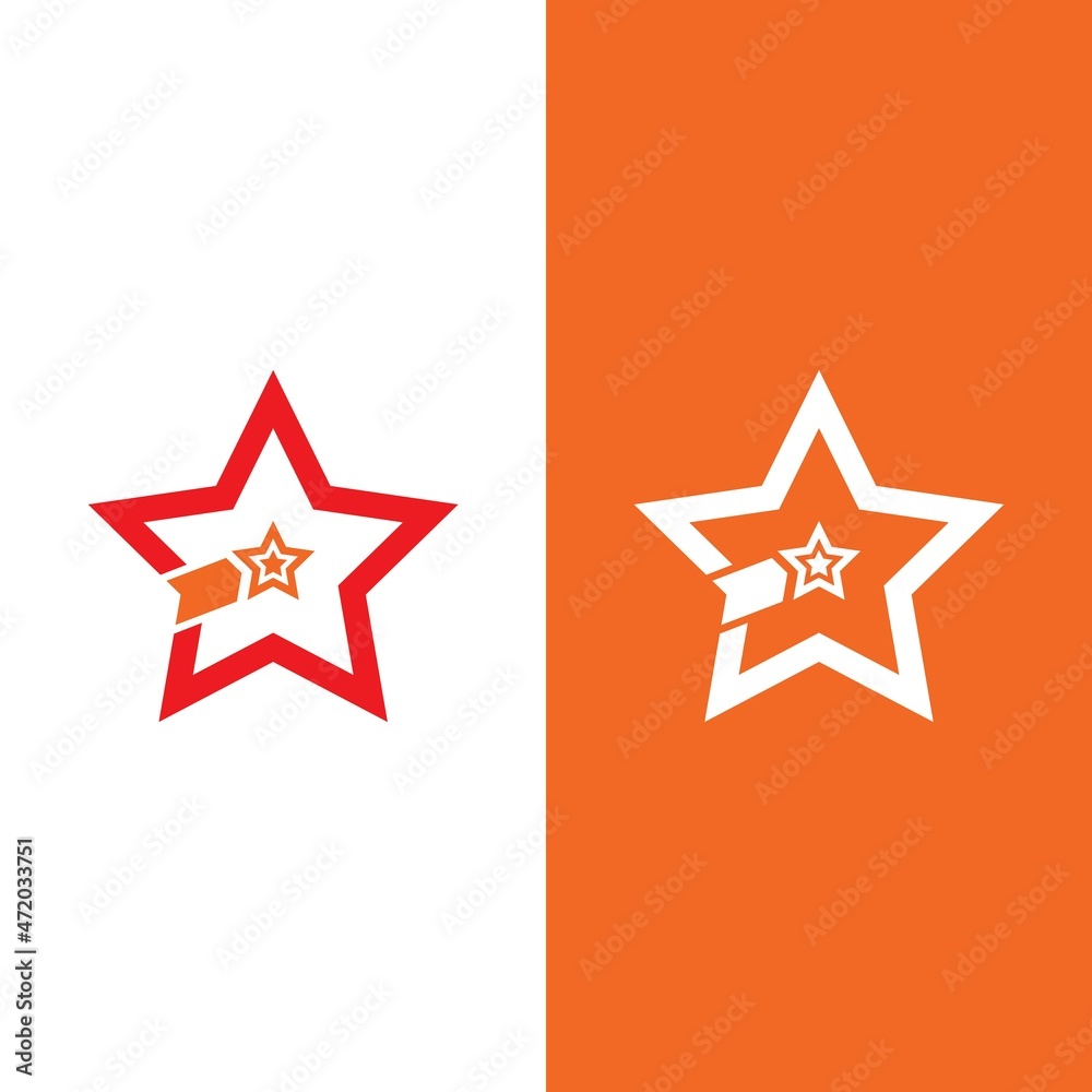 Star icon Template vector illustration Star icon Template vector illustration