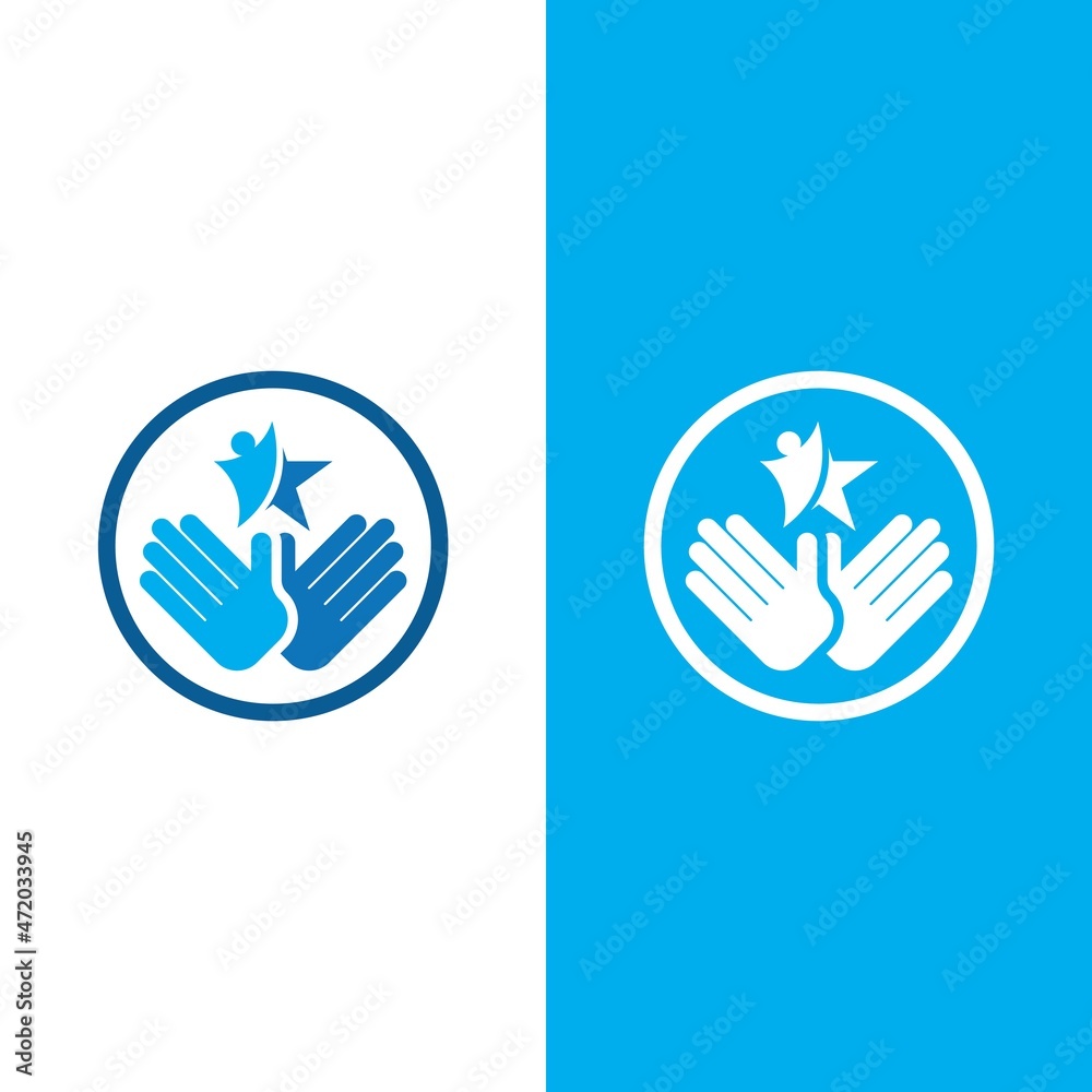 Obraz premium Star icon Template vector illustration