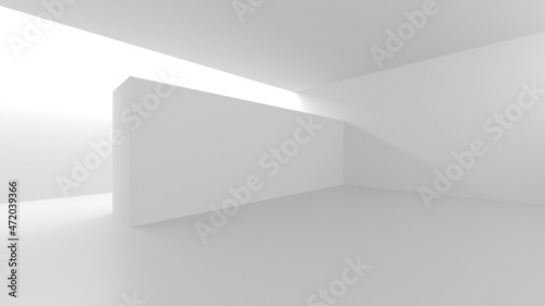 Wallpaper Mural White Modern Background. Abstract Building Concept Torontodigital.ca