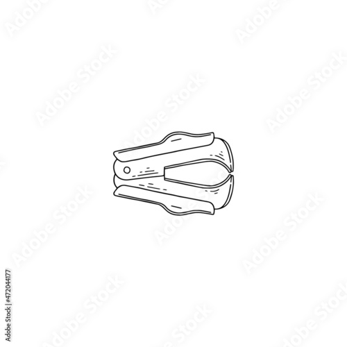 Anti-stapler stationery equipment for removing staples from office papers.