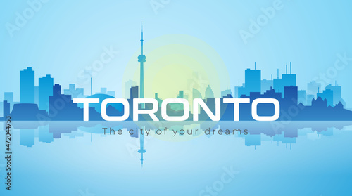 city skyline Toronto