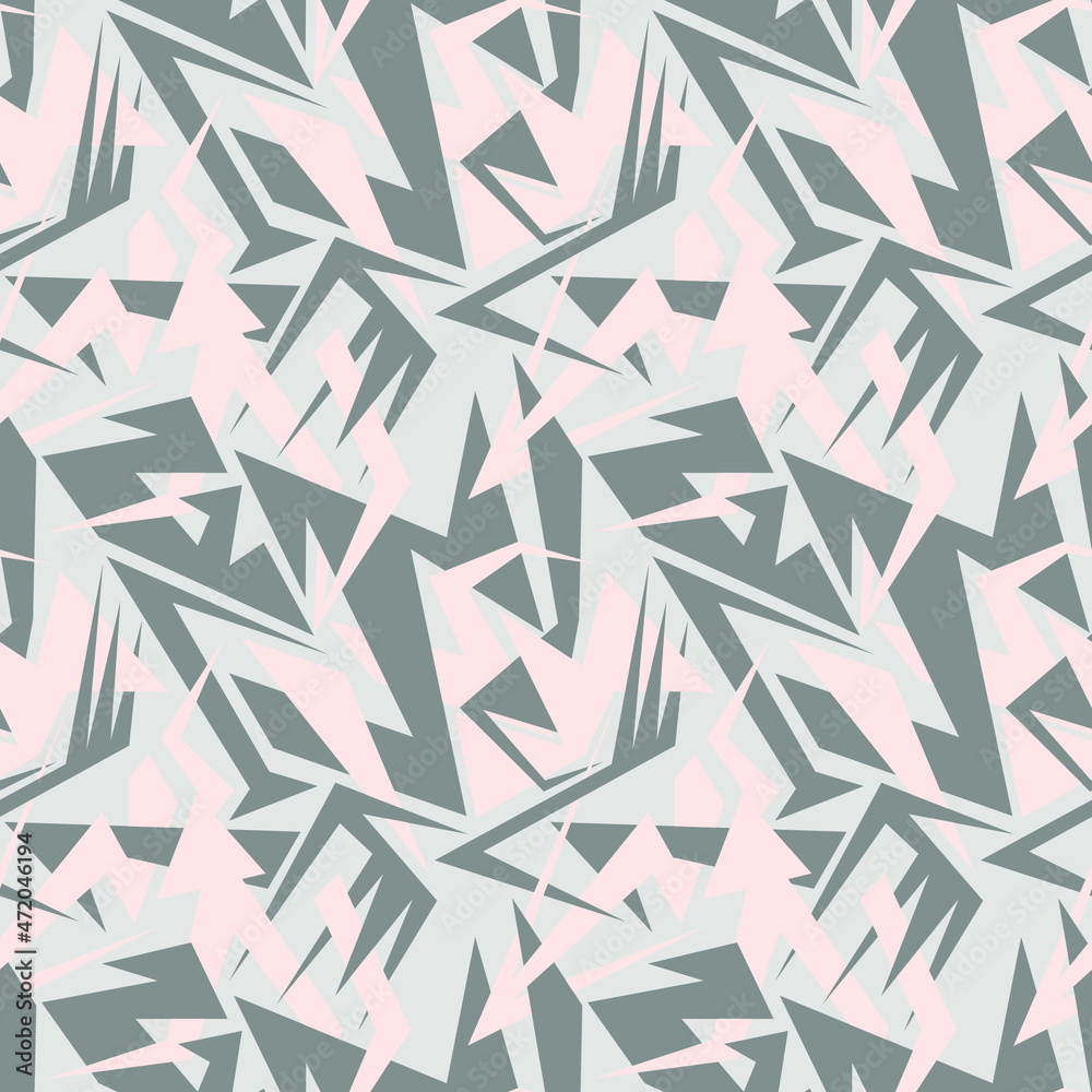 Seamless abstract pattern with triangle geometry elements Seamless abstract pattern with triangle geometry elements