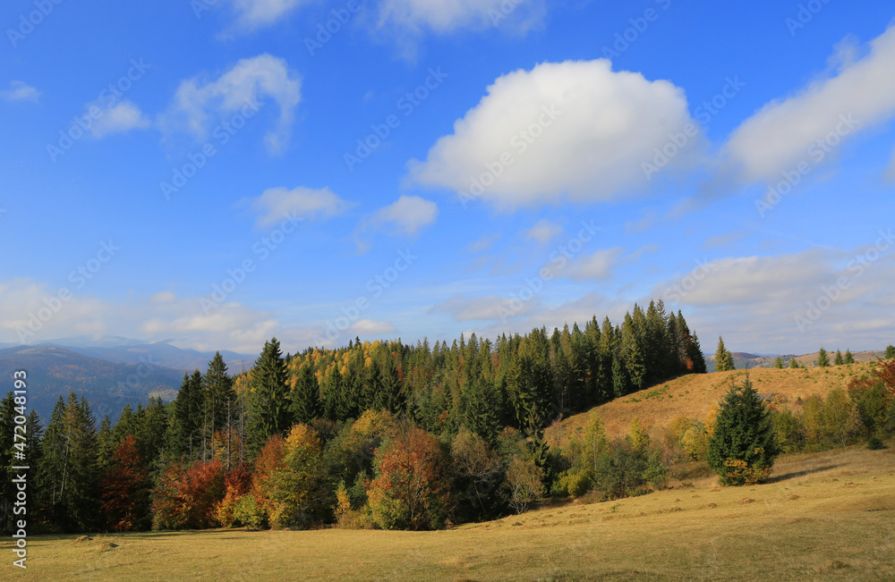 autumn landscape in mountains autumn landscape in mountains