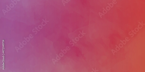  abstract watercolor orang vector background with color splashing on the paper. Abstract horizontal background
