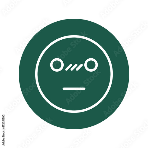 shocked emoji Isolated Vector icon which can easily modify or edit

