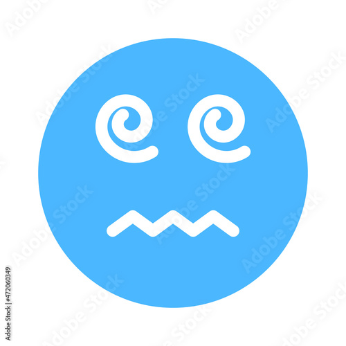 Confused emoji Isolated Vector icon which can easily modify or edit

