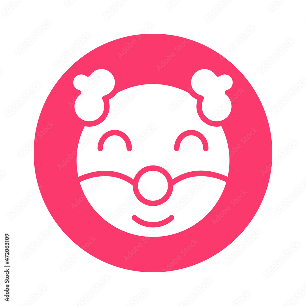 Clown emoji Isolated Vector icon which can easily modify or edit
Clown emoji Isolated Vector icon which can easily modify or edit