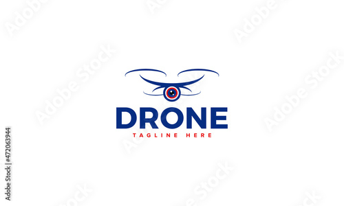 Drone Logo Vector Template