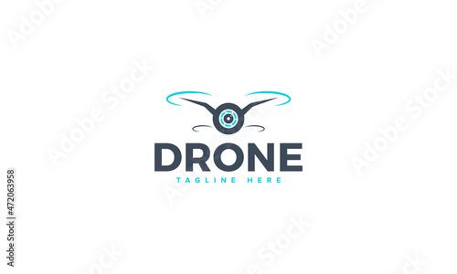 Drone Logo Vector Template